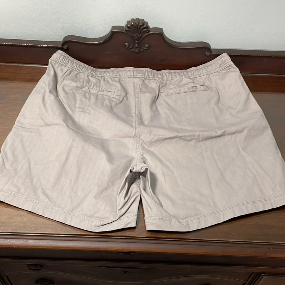 GAP Gray Flat Front Shorts - Picture 2 of 3